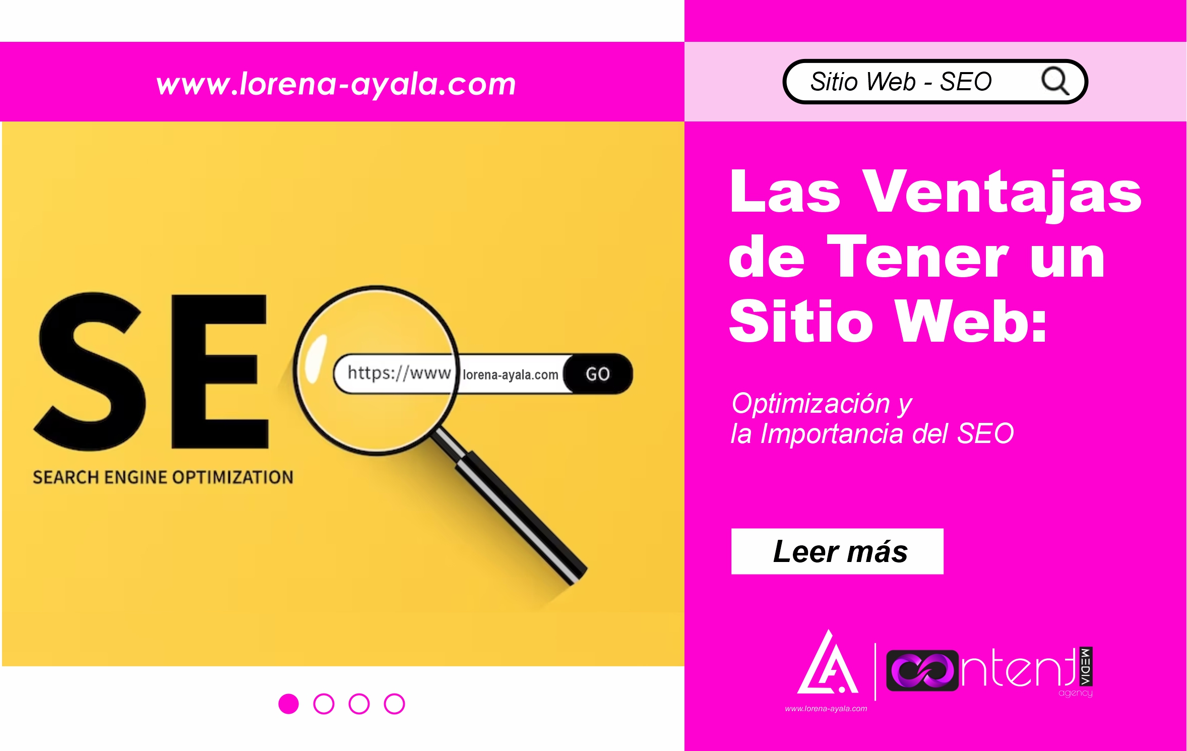 Las Ventajas De Tener Un Sitio Web - LORENA AYALA