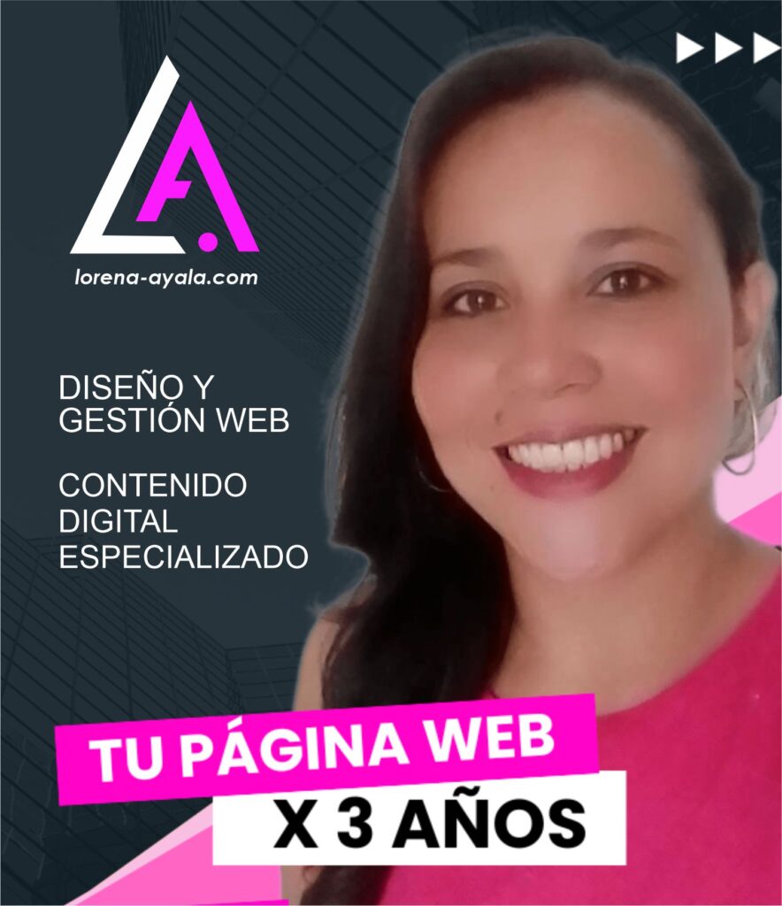 TU PÁGINA WEB GARANTIZADA X 3 AÑOS