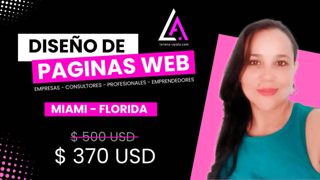 Diseño Web en Miami 2025 ✅ 370 USD ✅