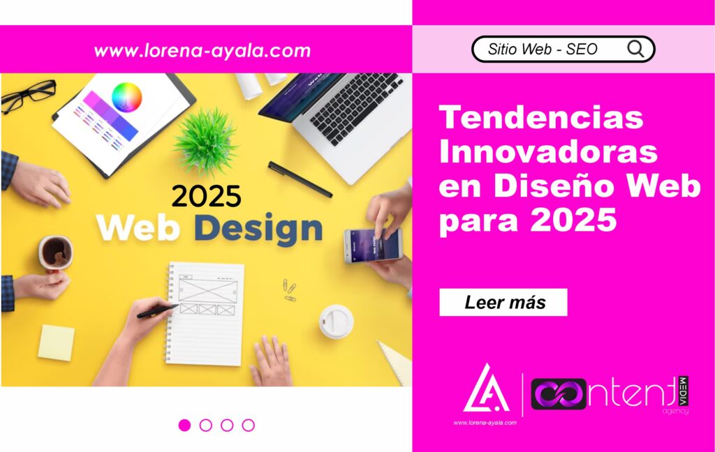 Tendencias Innovadoras en Diseño Web para 2025