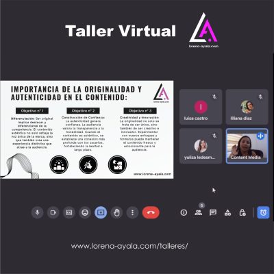 taller emprendimiento ibague - taller de redes sociales ibague - taller de marketing para emprendedores ibague - lorena ayala